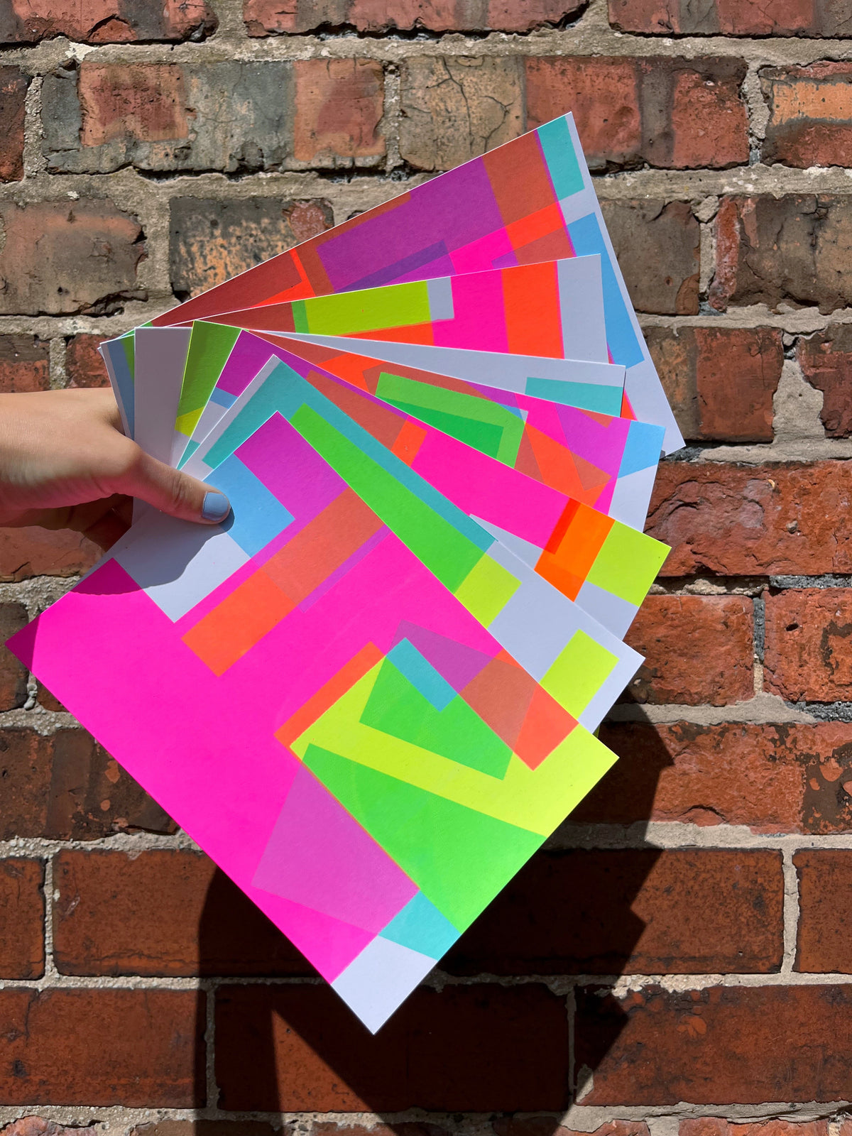 Fragments V-VIII, Screenprint A5