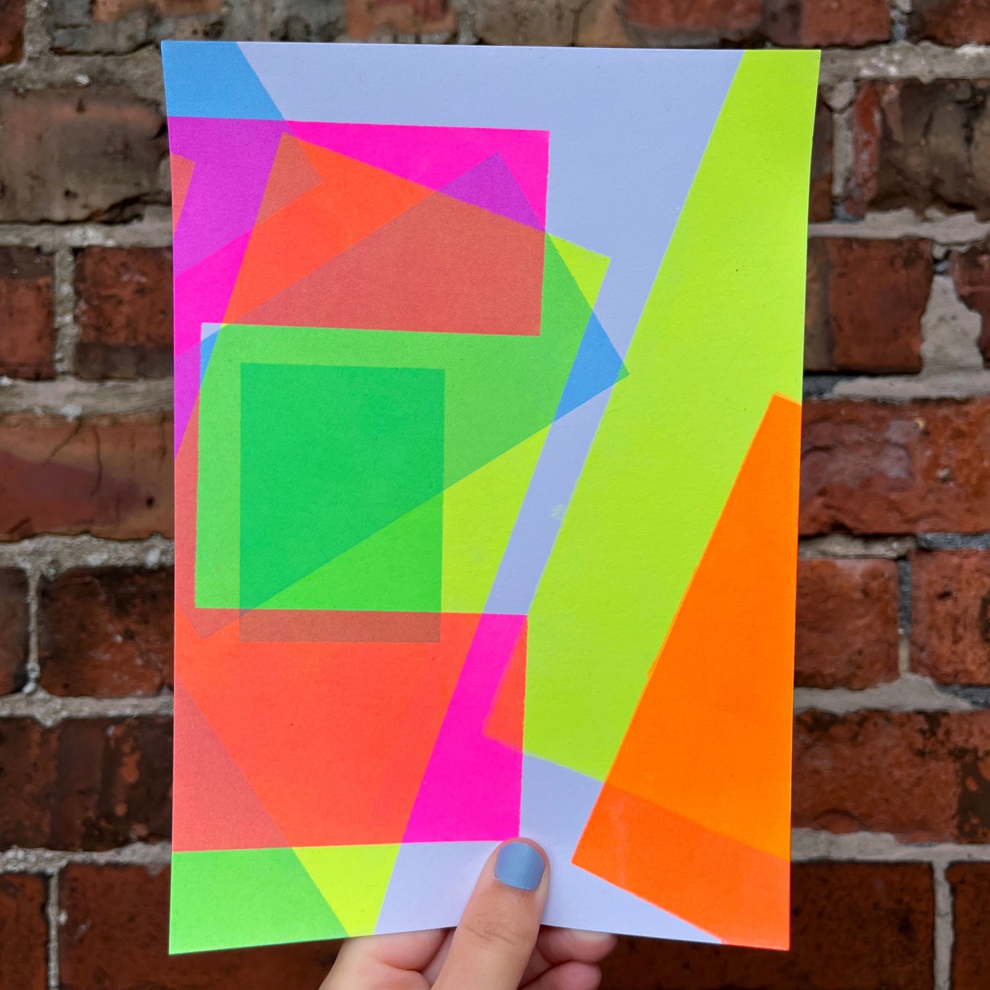 Fragments V-VIII, Screenprint A5