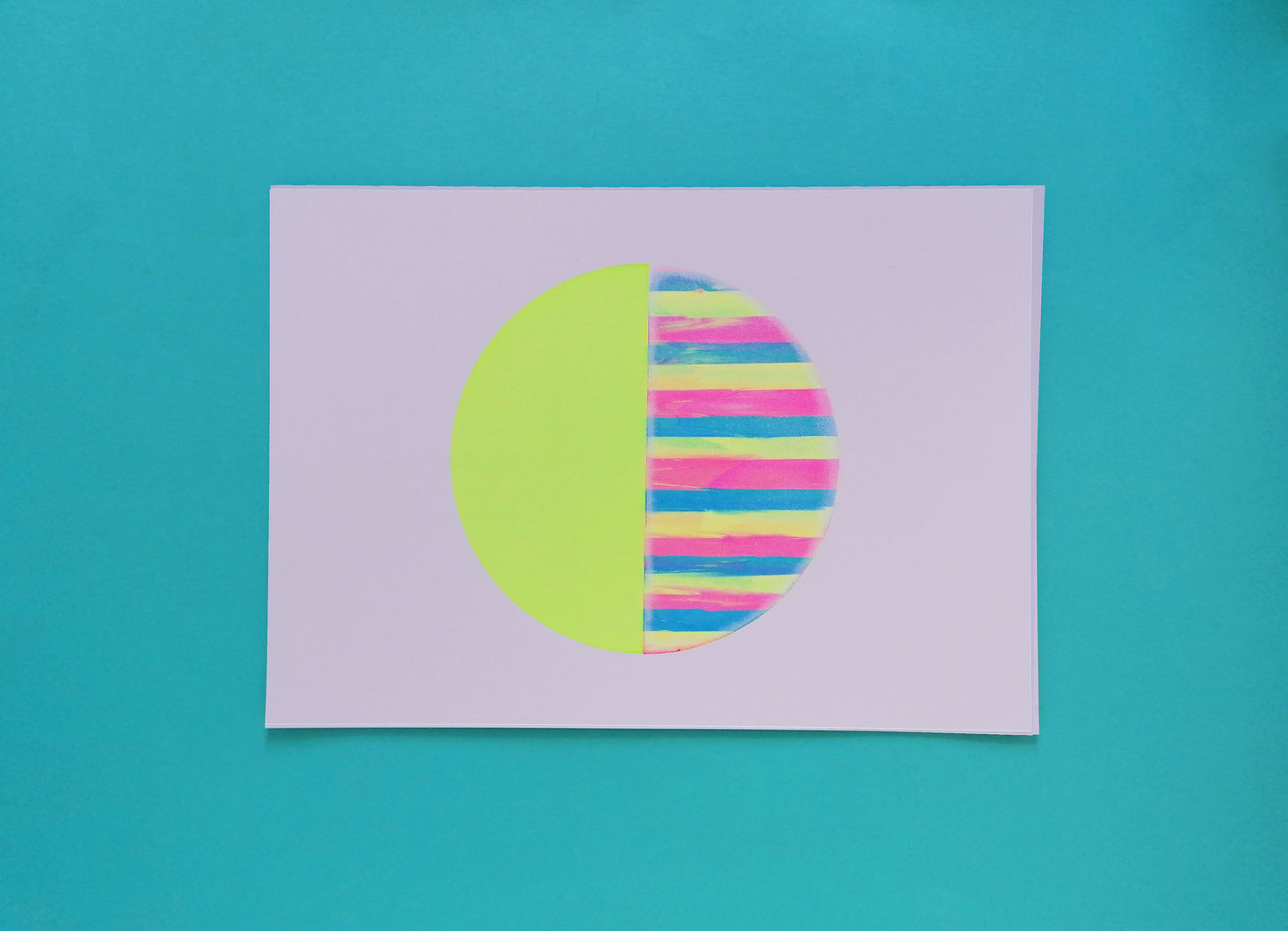 Sherbet Lime, Screenprint A3