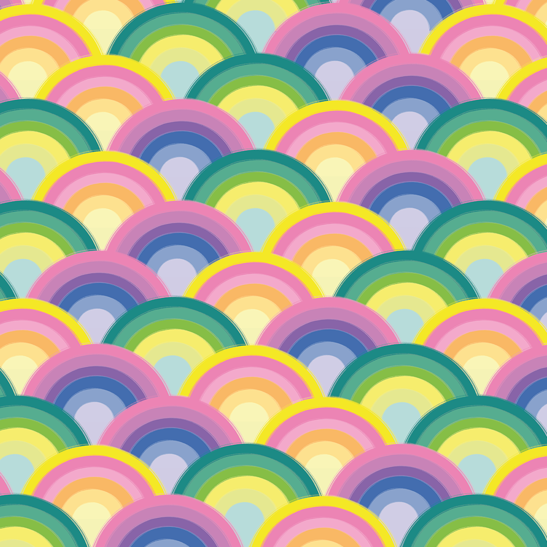 Launching Free Monthly Wallpapers, May is Rainbows.