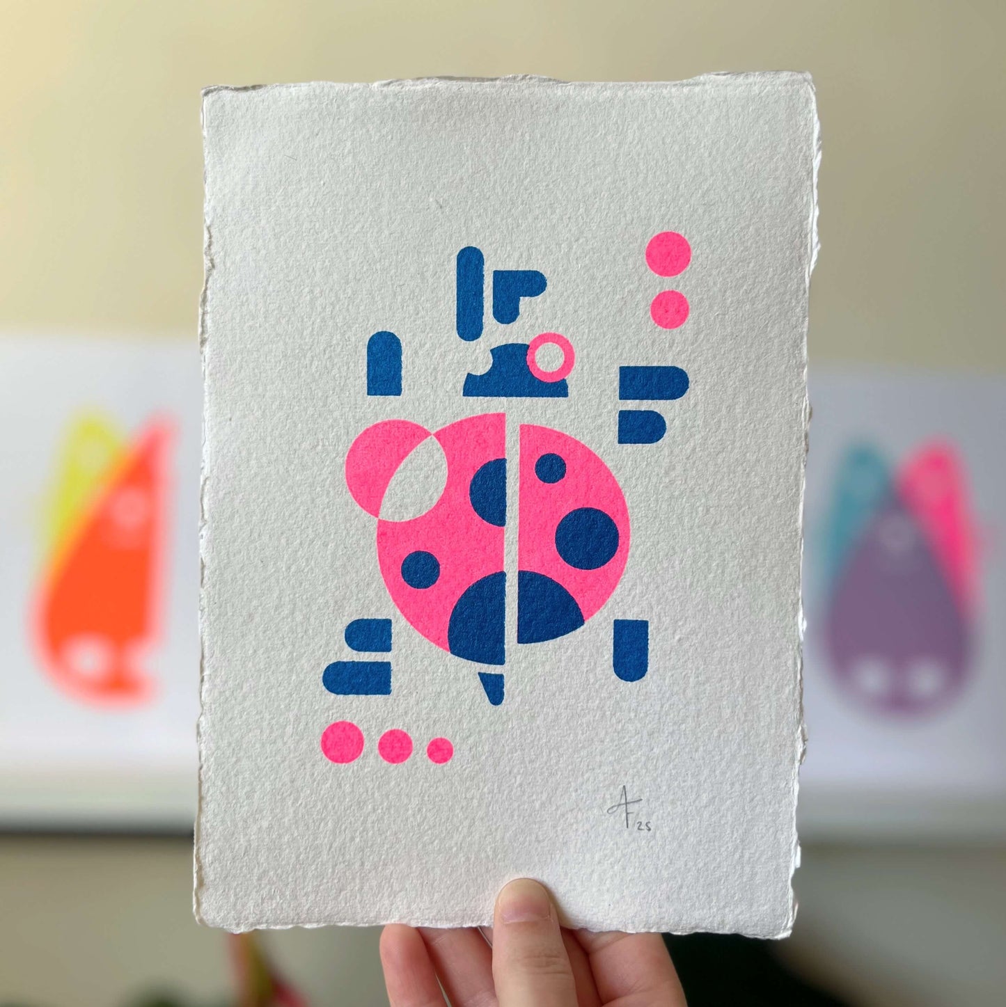 Ladybird, Screenprint A5