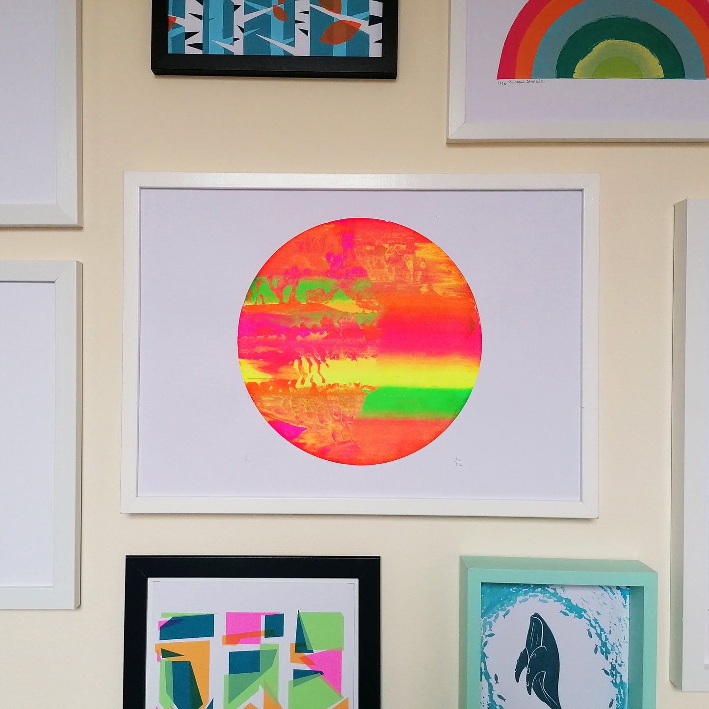 Planet, Screenprint A3