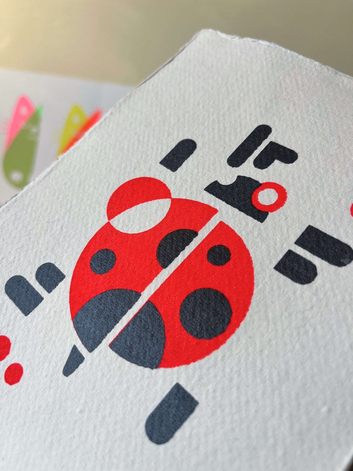 Seconds Ladybird, Screenprint A5