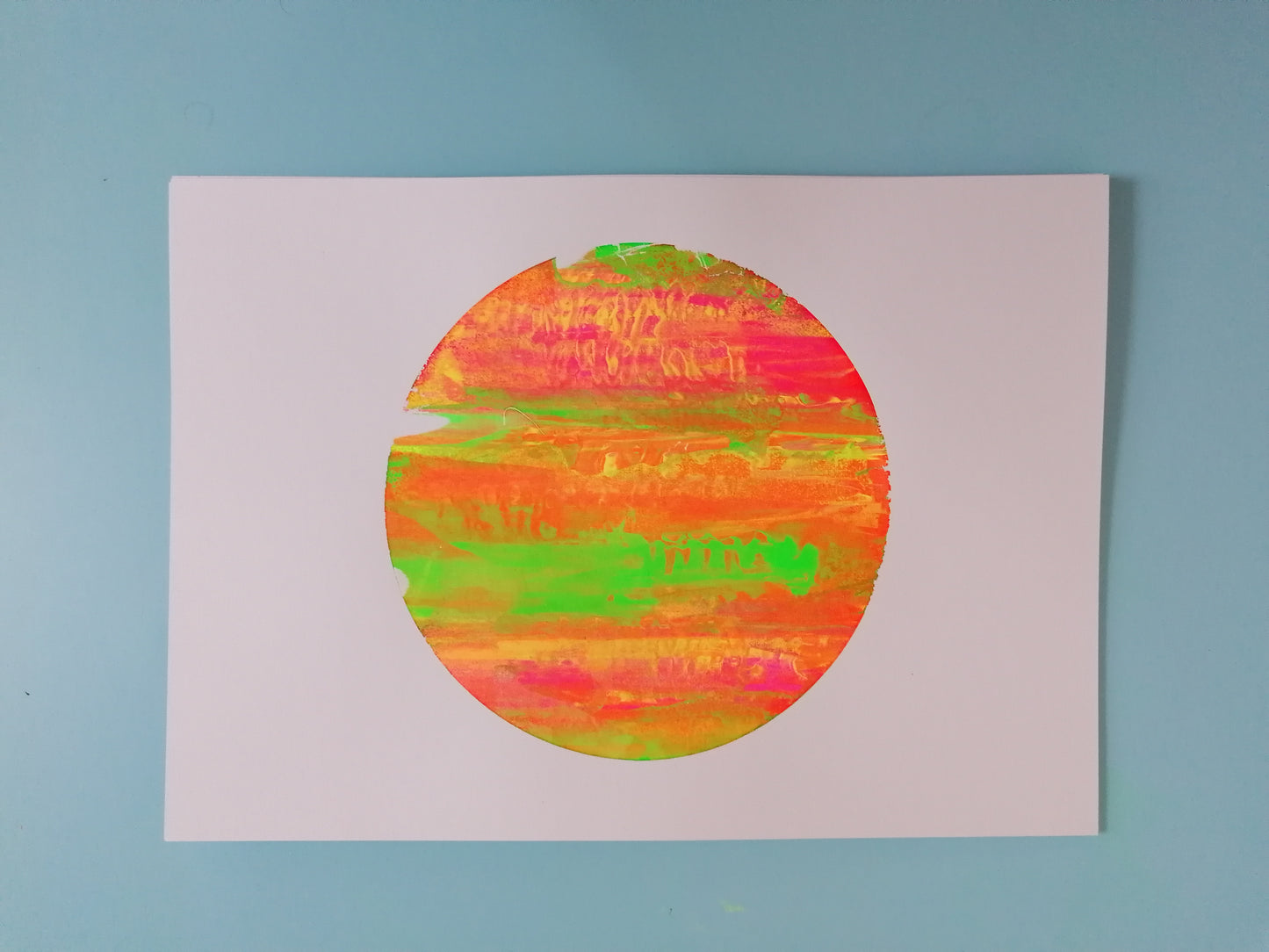 Planet, Screenprint A3