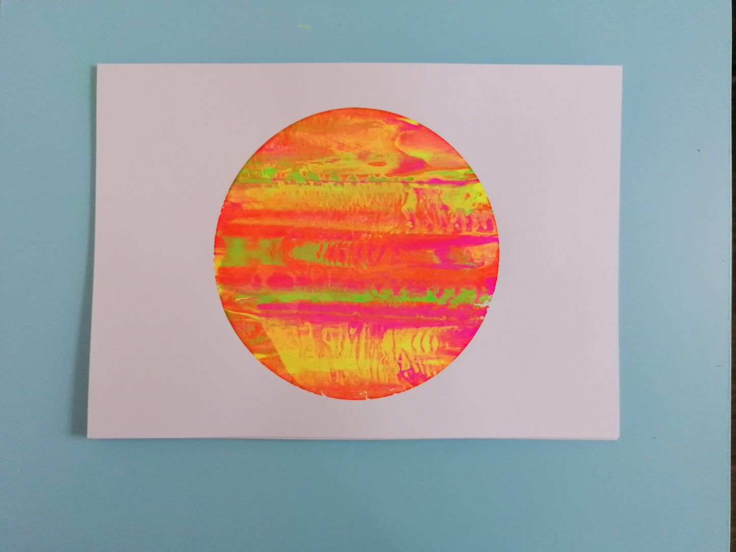 Planet, Screenprint A3