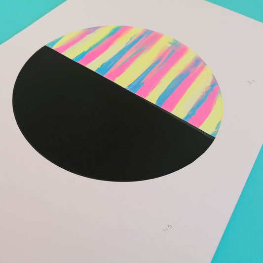 Sherbet Black, Screenprint A3