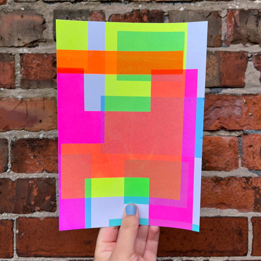 Fragments V-VIII, Screenprint A5
